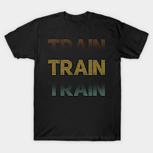 Distressed Vintage - Train T-Shirt